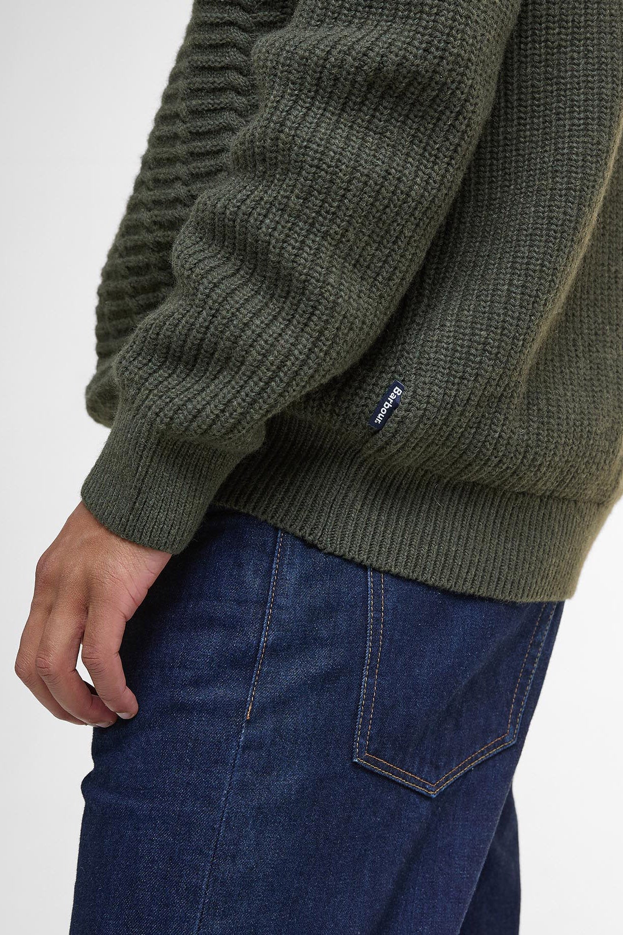 Barbour Cleveland Crew Neck Jumper - Duffle Bag