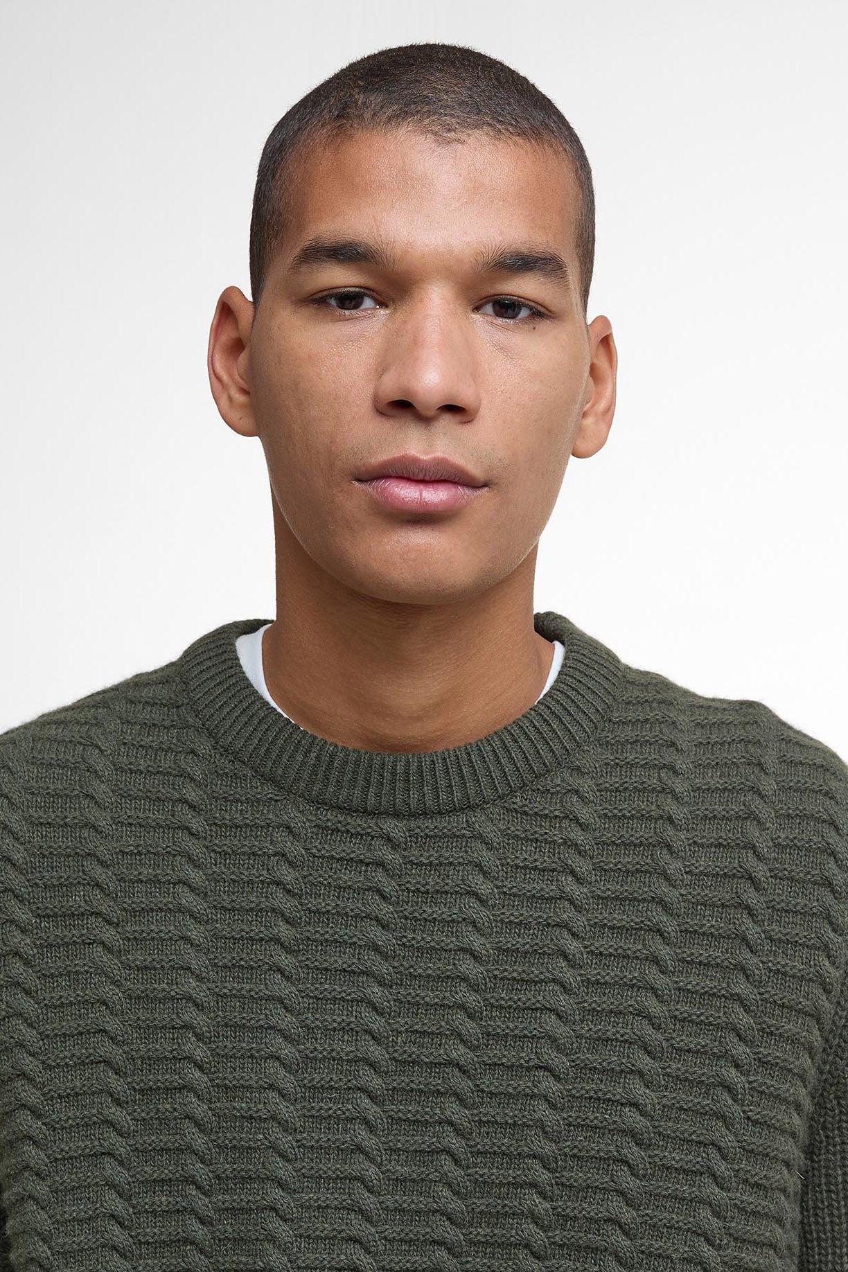 Barbour Cleveland Crew Neck Jumper - Duffle Bag