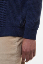 Barbour Cleveland Crew Neck Jumper - Navy