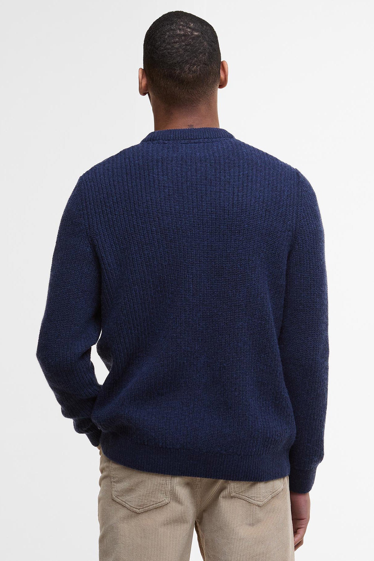 Barbour Cleveland Crew Neck Jumper - Navy