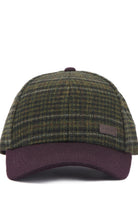 Barbour Clyde Cap - Brown/Olive Plaid MHA0867_BR51_OS