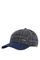 Barbour Clyde Cap - Navy/Grey Plaid MHA0867_NY91_OS