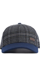 Barbour Clyde Cap - Navy/Grey Plaid MHA0867_NY91_OS