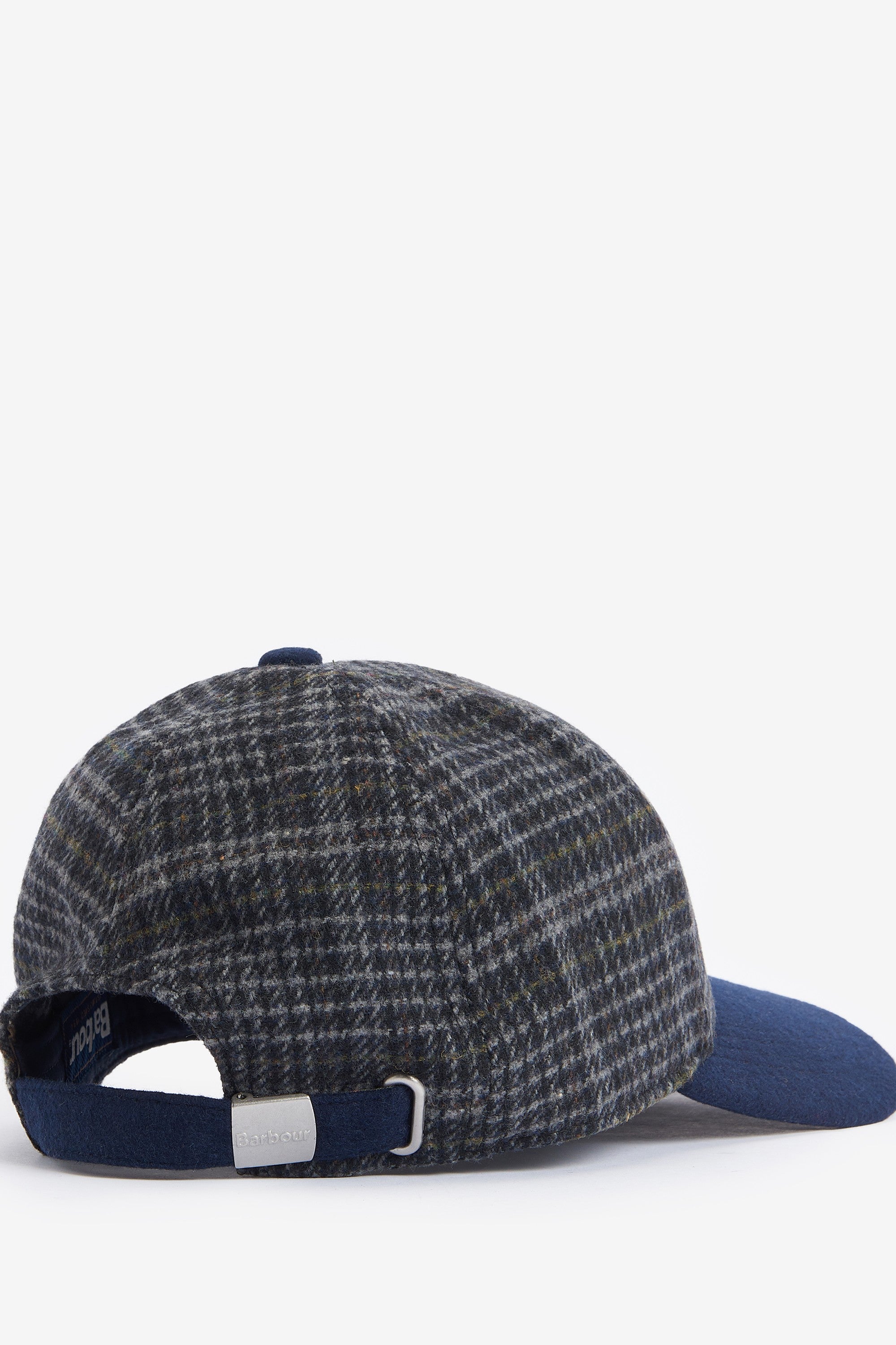 Barbour Clyde Cap - Navy/Grey Plaid MHA0867_NY91_OS