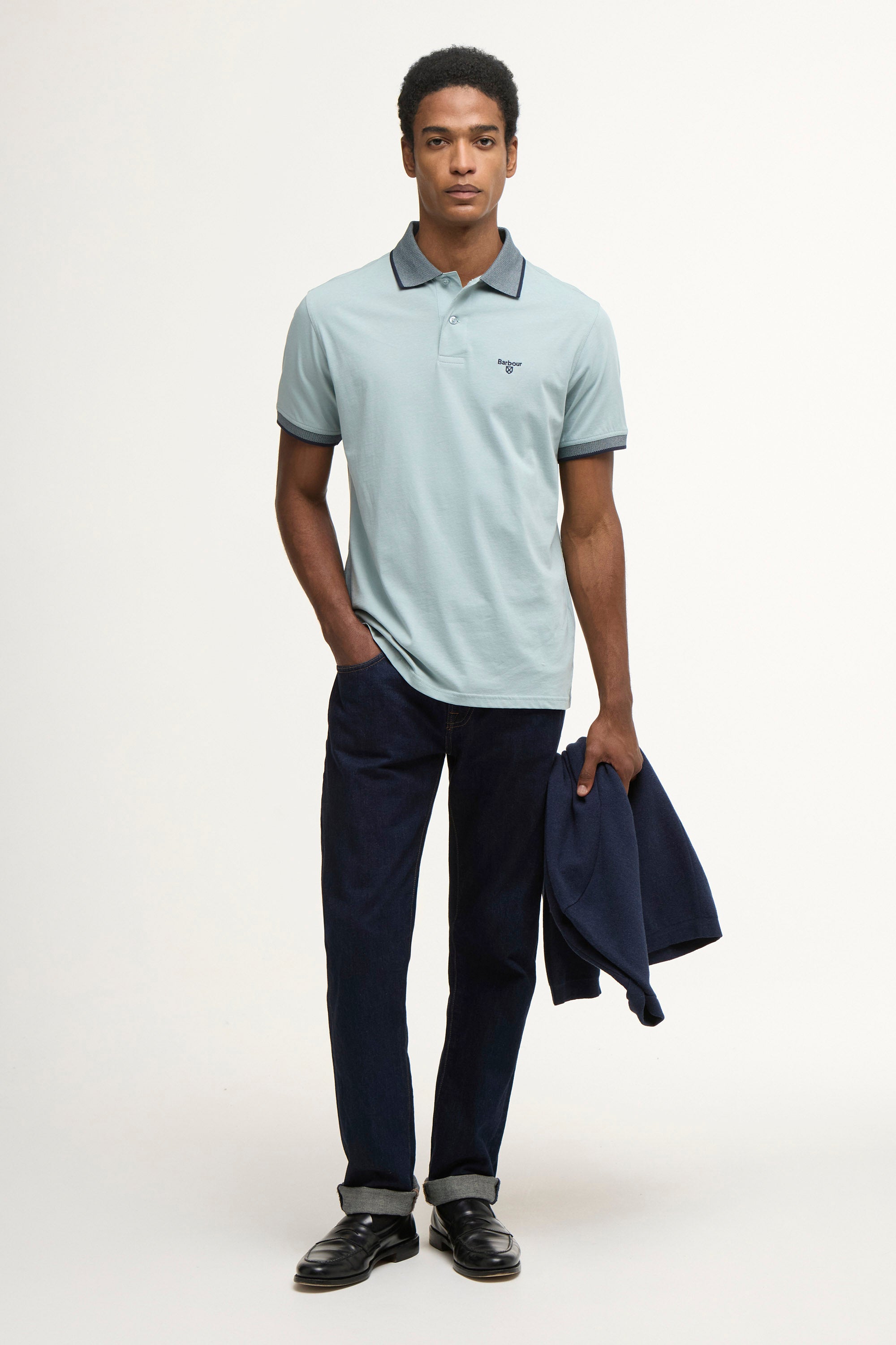 Barbour Cornsay Polo - Slate