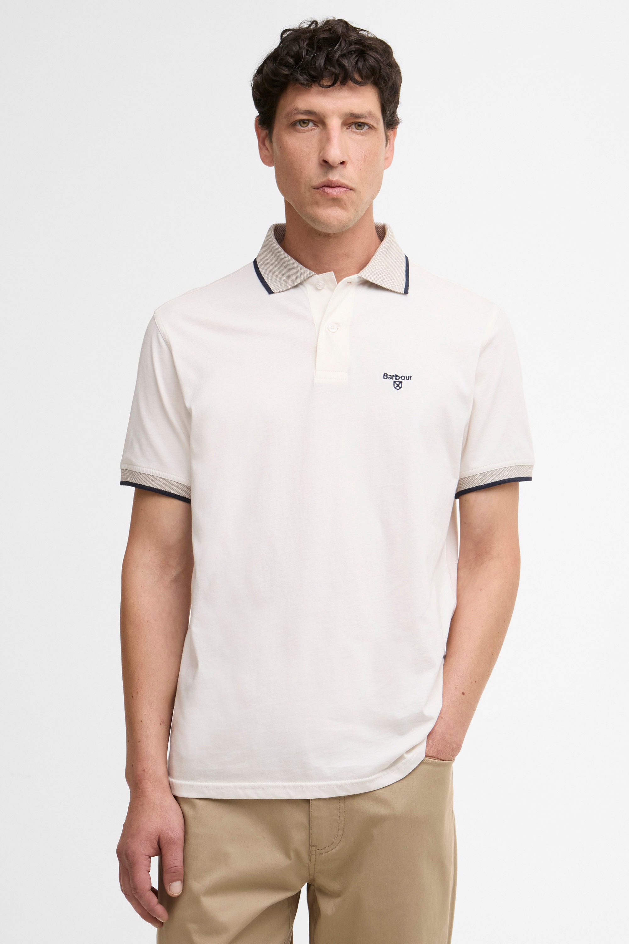 Barbour Cornsay Polo - Whisper White