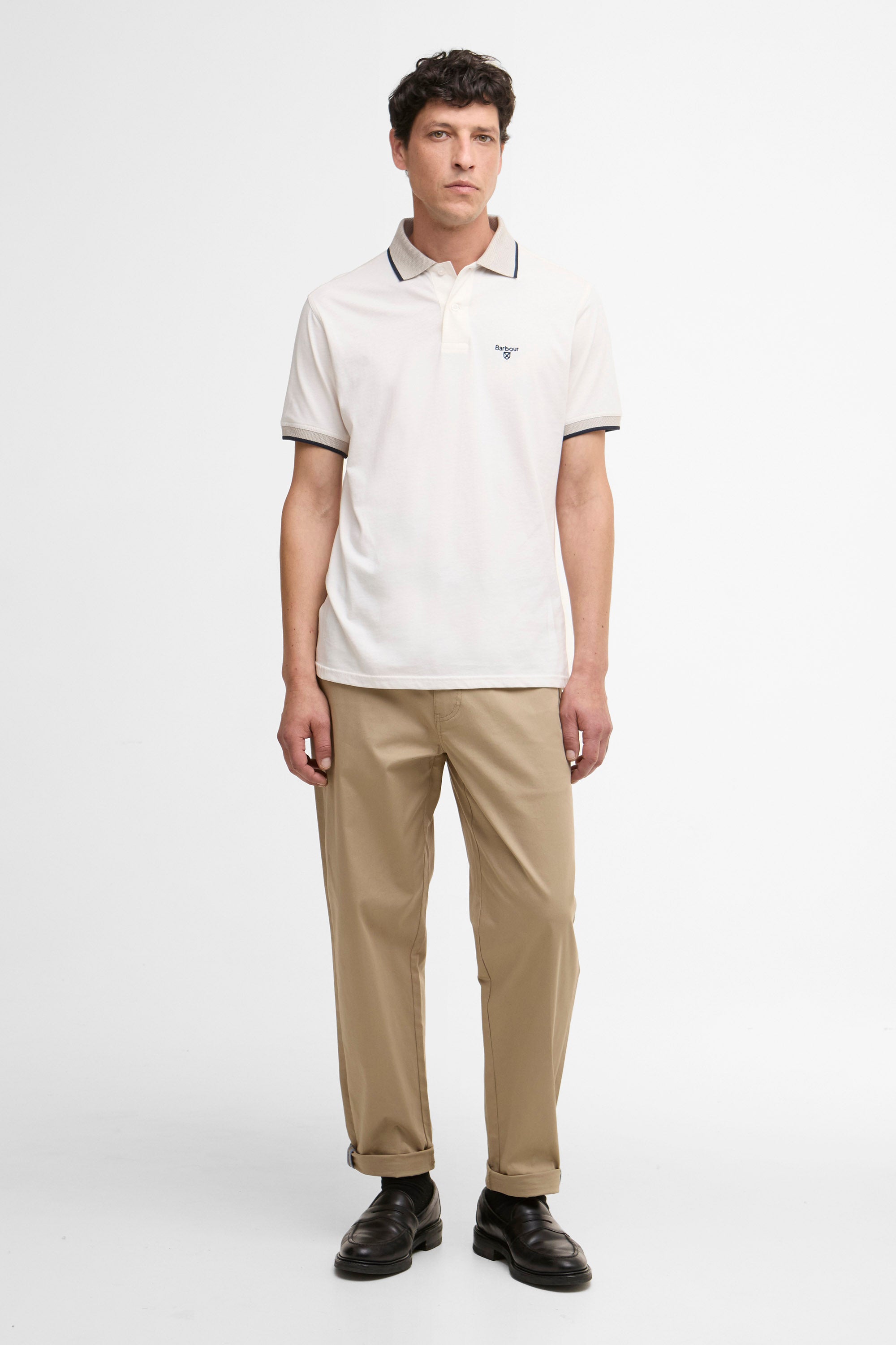 Barbour Cornsay Polo - Whisper White
