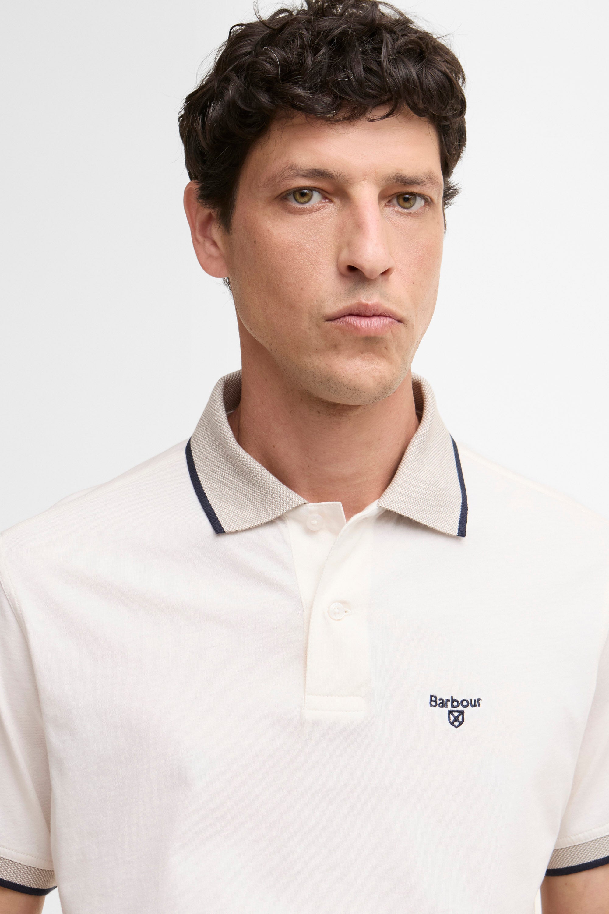 Barbour Cornsay Polo - Whisper White