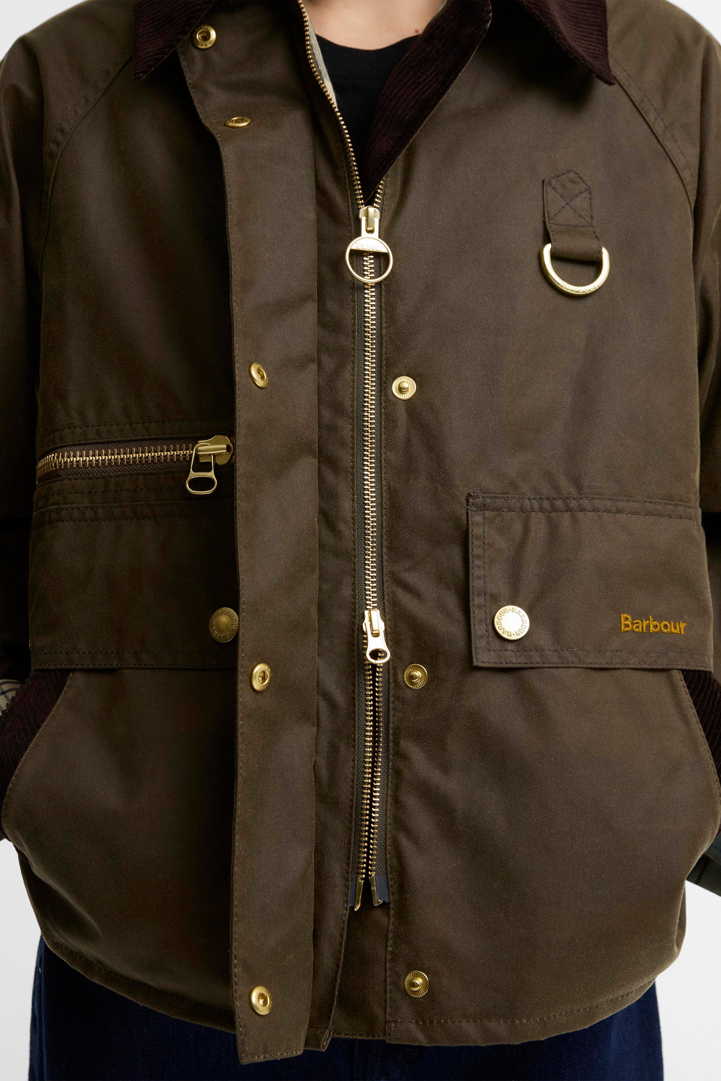Barbour Cottingham Wax Jacket - Beech/Ancient
