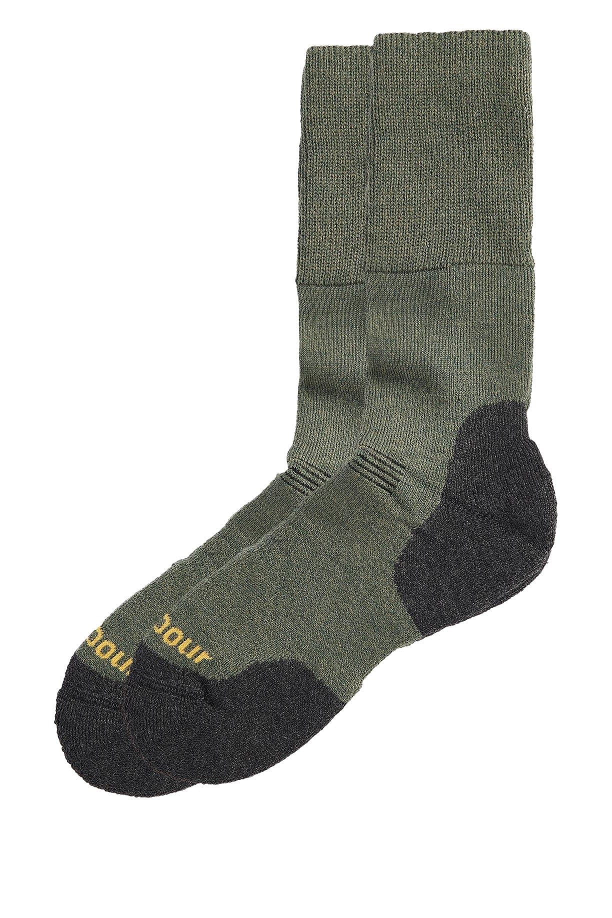 Barbour Cragg Boot Socks - Olive Mix