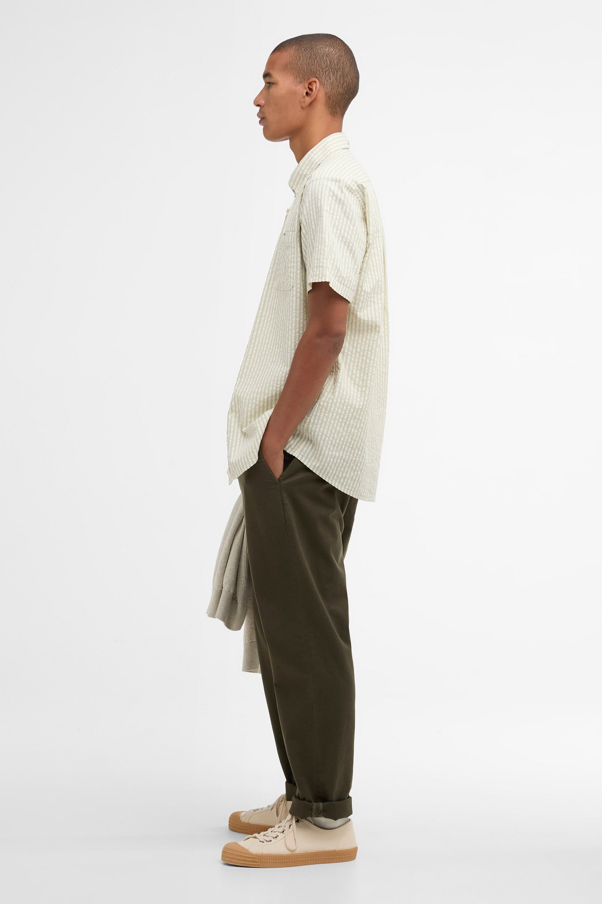 Barbour Cresswell Shirt - Sea Green