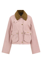 Barbour Cropped Beadnell Jacket - Gardenia/Dress/Beige