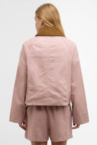 Barbour Cropped Beadnell Jacket - Gardenia/Dress/Beige