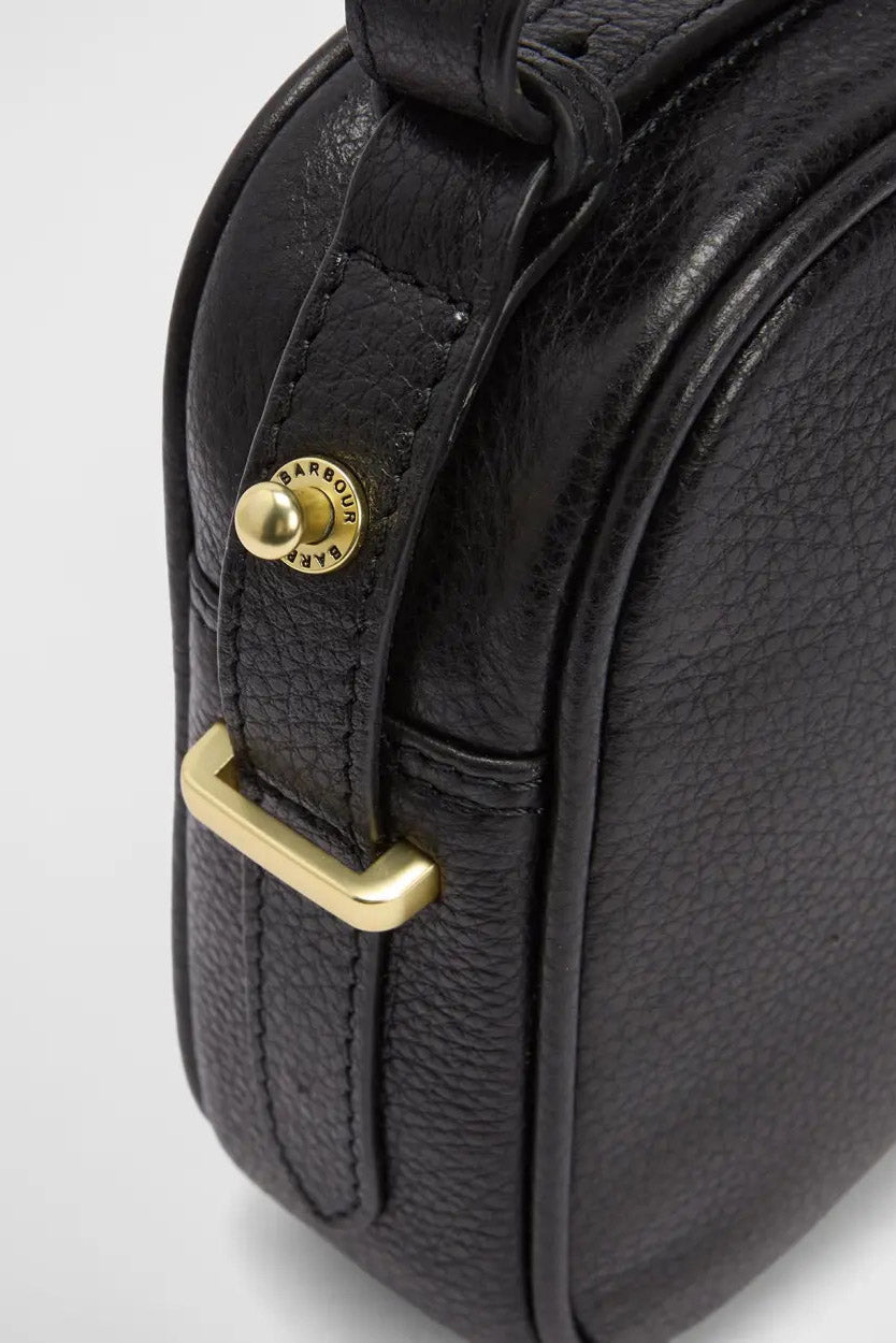 Barbour Daphne Leather Bag - Black LBA0492_BK11_OS