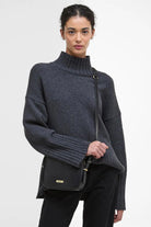 Barbour Daphne Leather Bag - Black LBA0492_BK11_OS