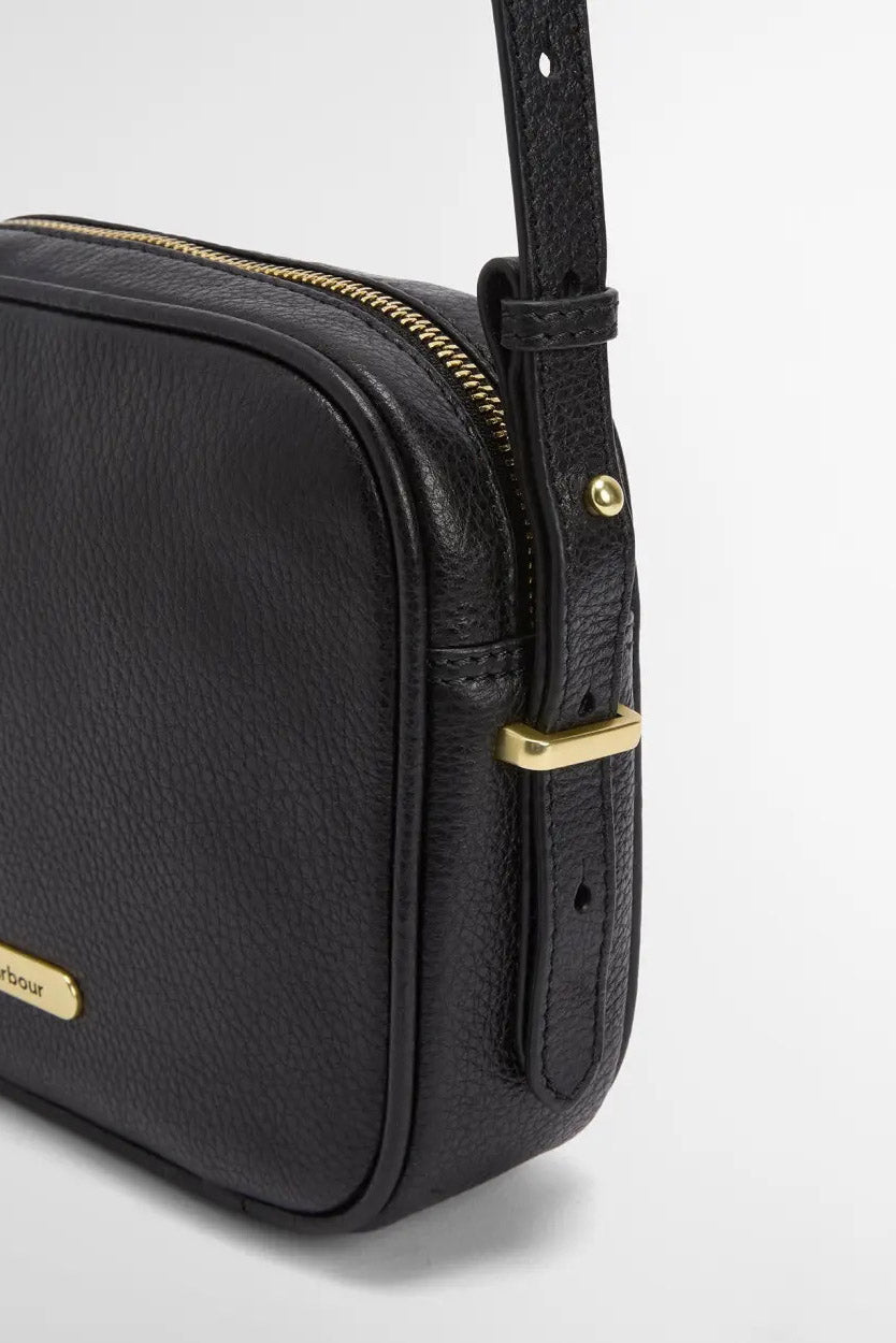 Barbour Daphne Leather Bag - Black LBA0492_BK11_OS