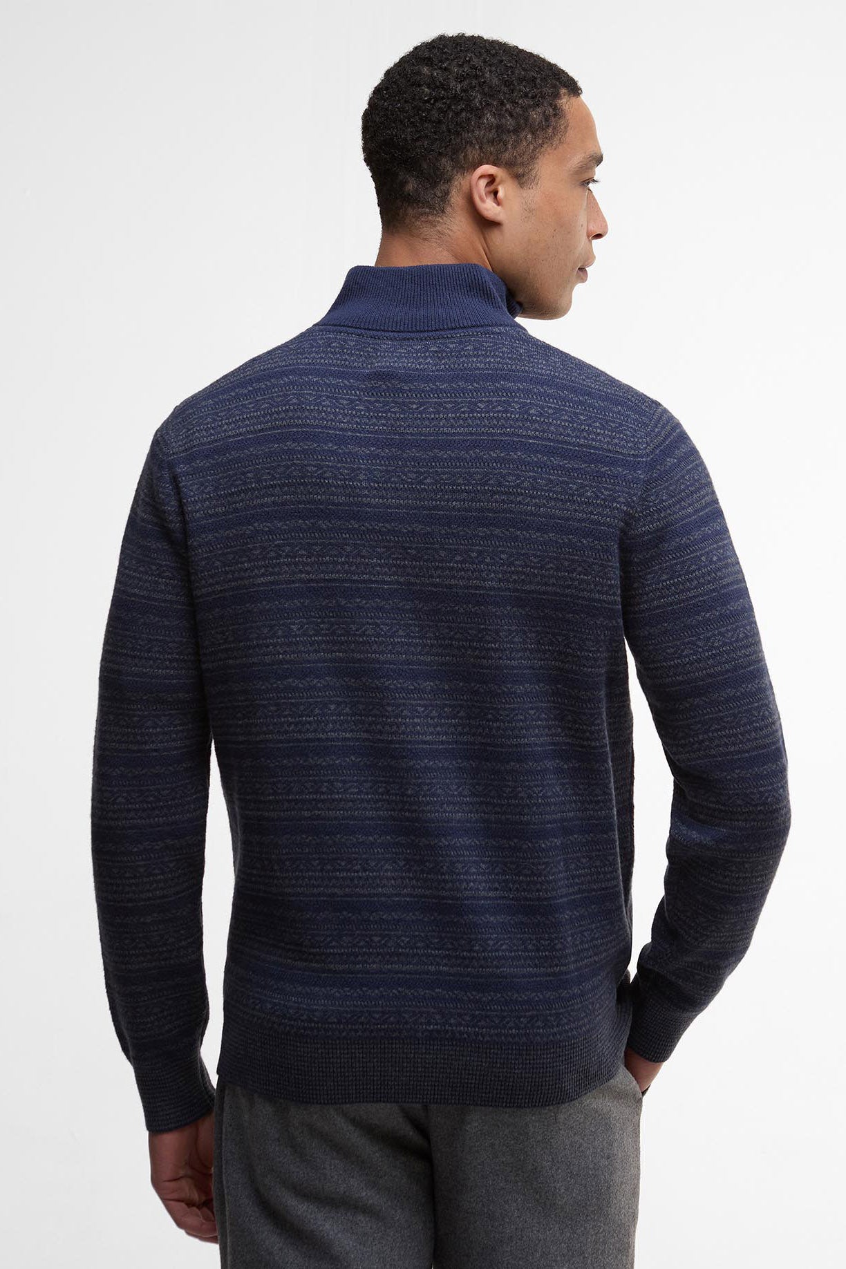 Barbour Dartfield Half-Zip Jumper - Navy