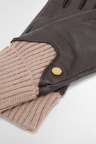 Barbour Deanna Leather Gloves - Brown/Camel