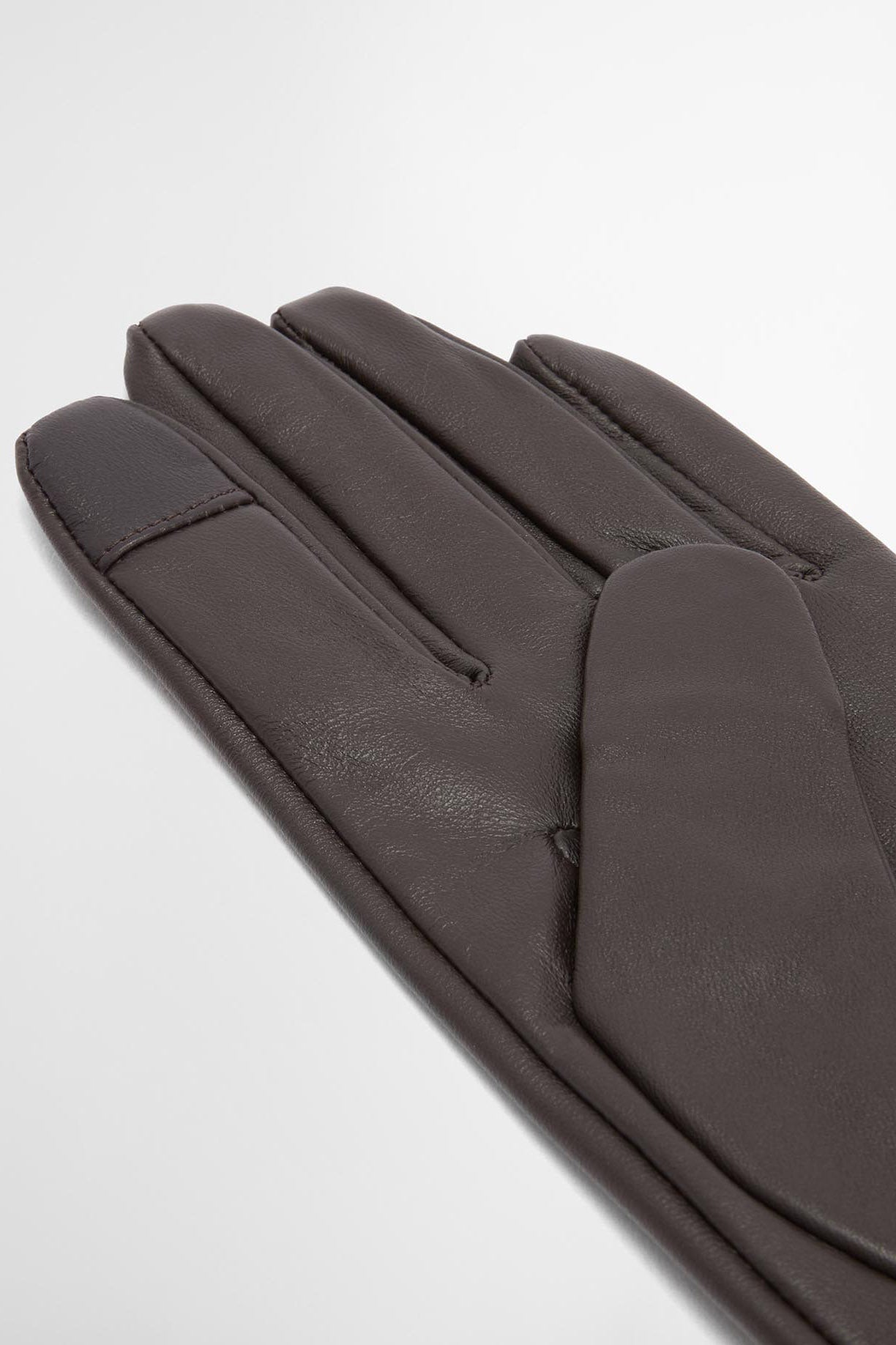 Barbour Deanna Leather Gloves - Brown/Camel