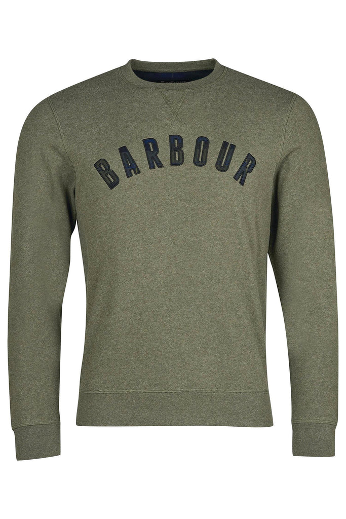 Barbour Debson Logo Sweatshirt - Forest Marl
