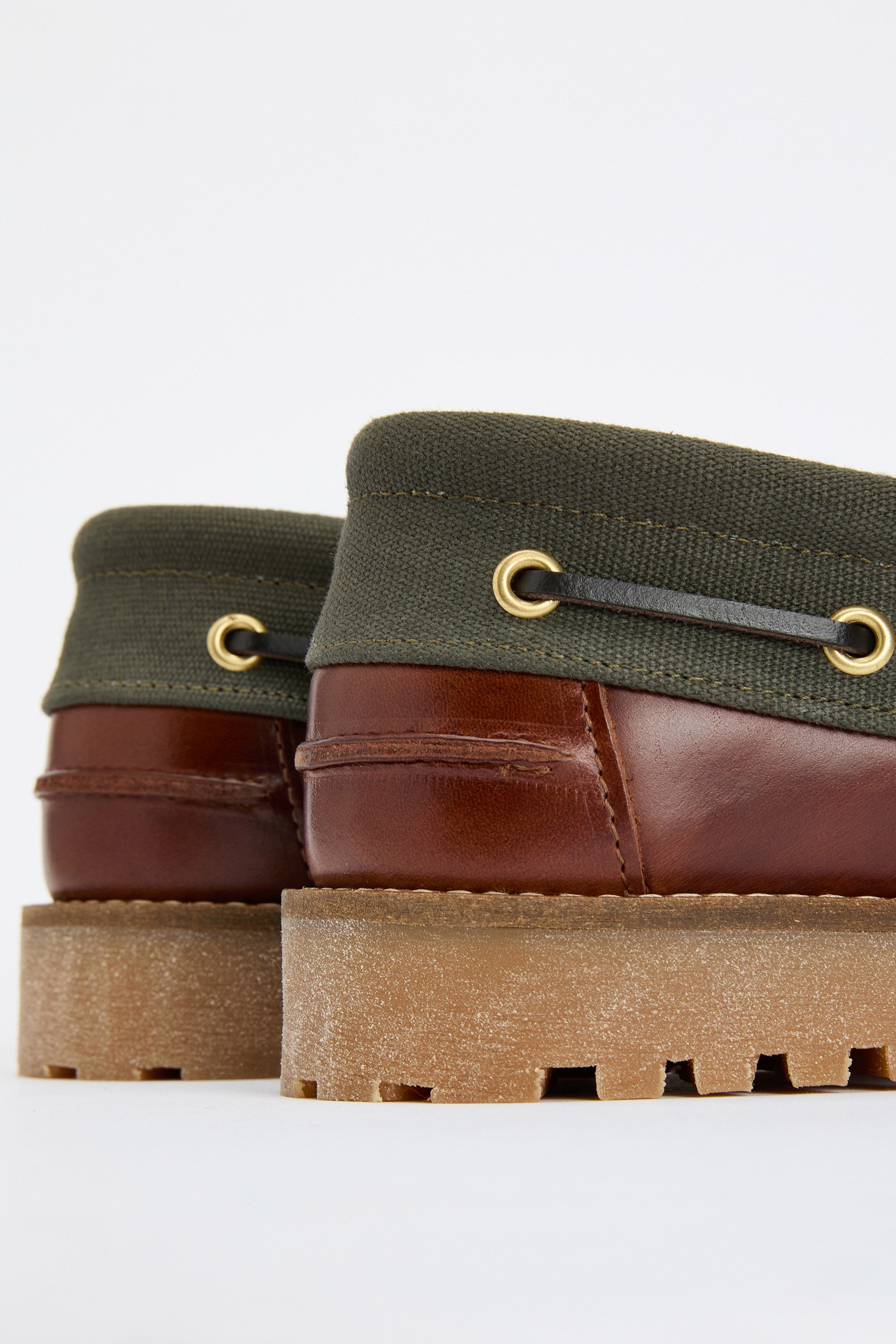 Barbour Deck Boat Shoe - Mahogany