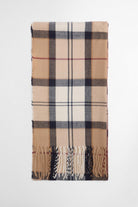 Barbour Dover Beanie & Hailes Scarf Gift Set - Hessian Tartan LGS0054_BE31_OS