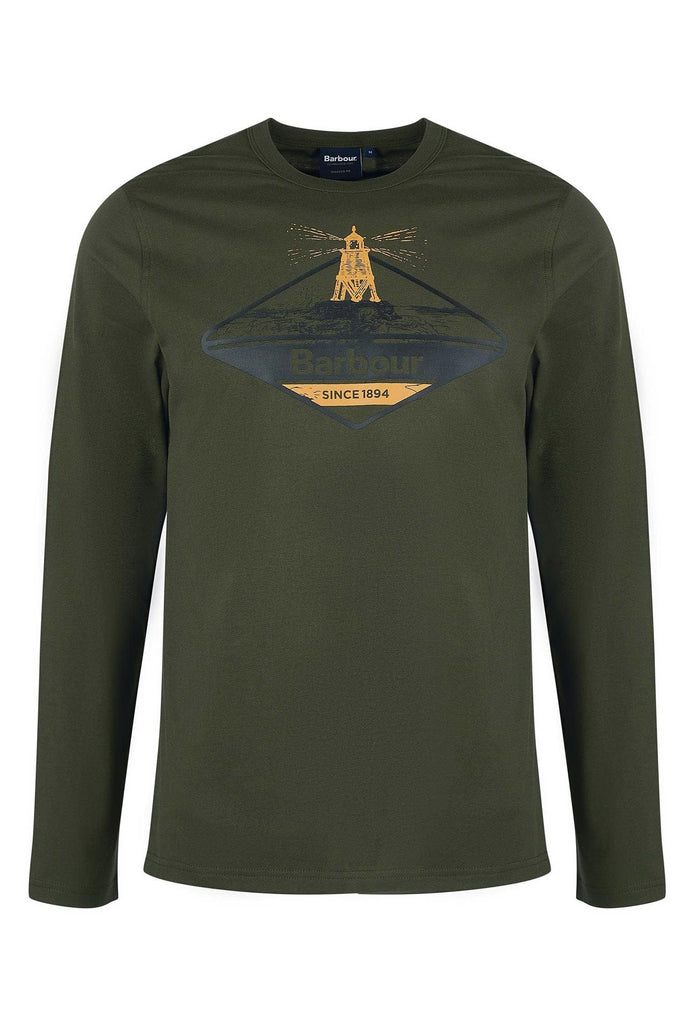 Barbour Dundraw Long Sleeve T-Shirt - Olive