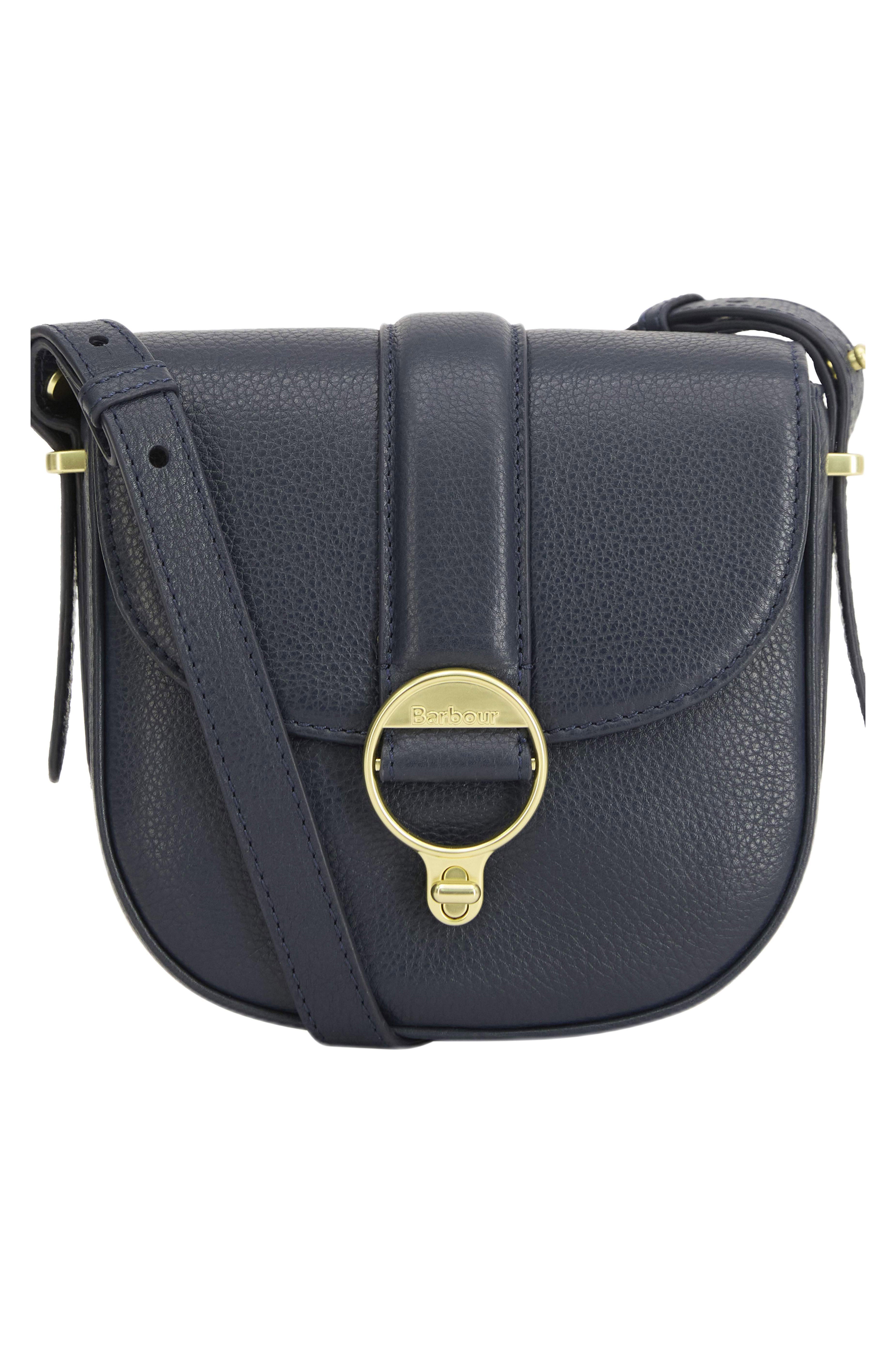 Barbour Elm Leather Bag - Navy LBA0490_NY71_OS