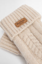 Barbour Elsdon Mittens - Eggshell LGL0147_CR11_OS