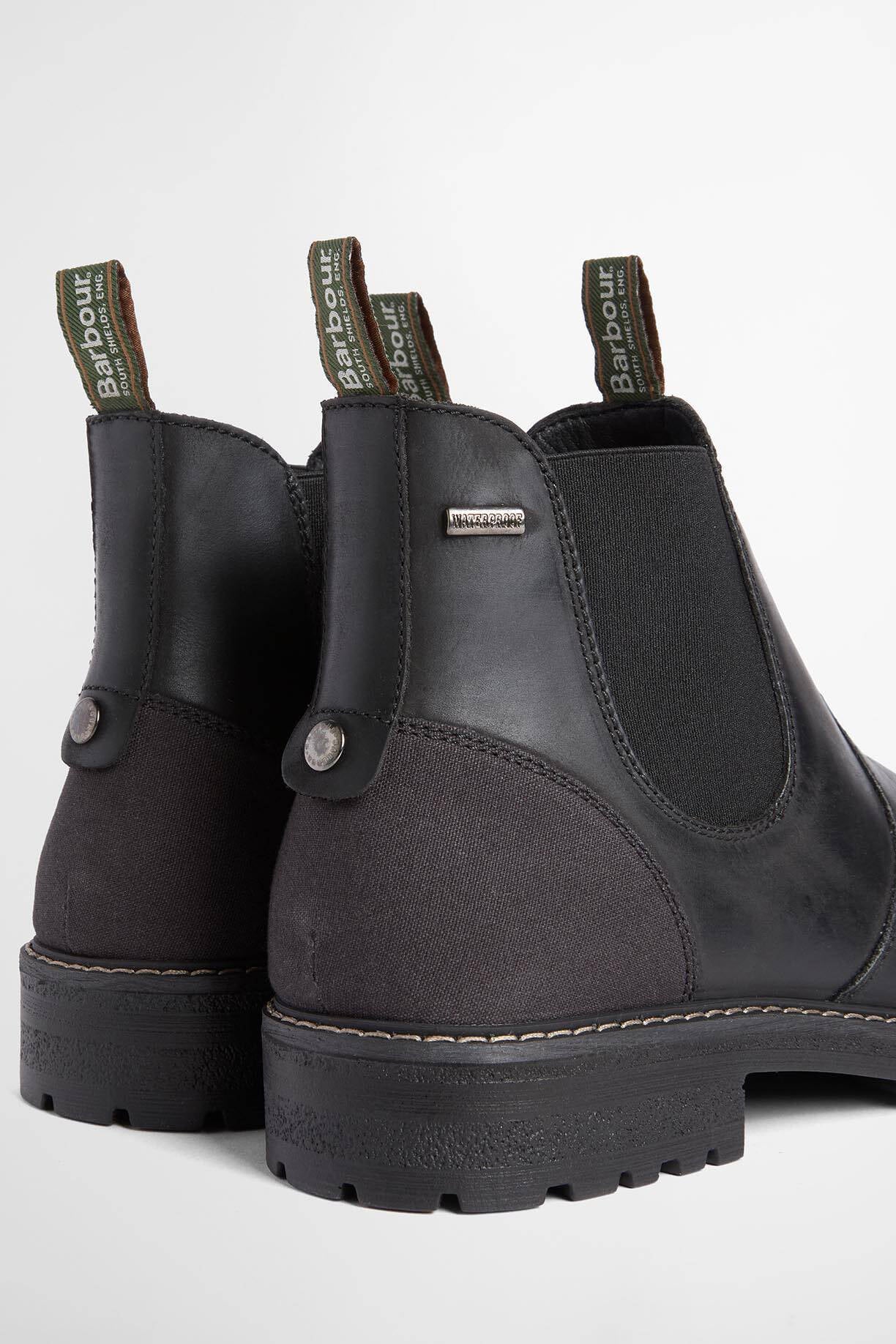 Barbour Embleton Waterproof Chelsea Boot - Black