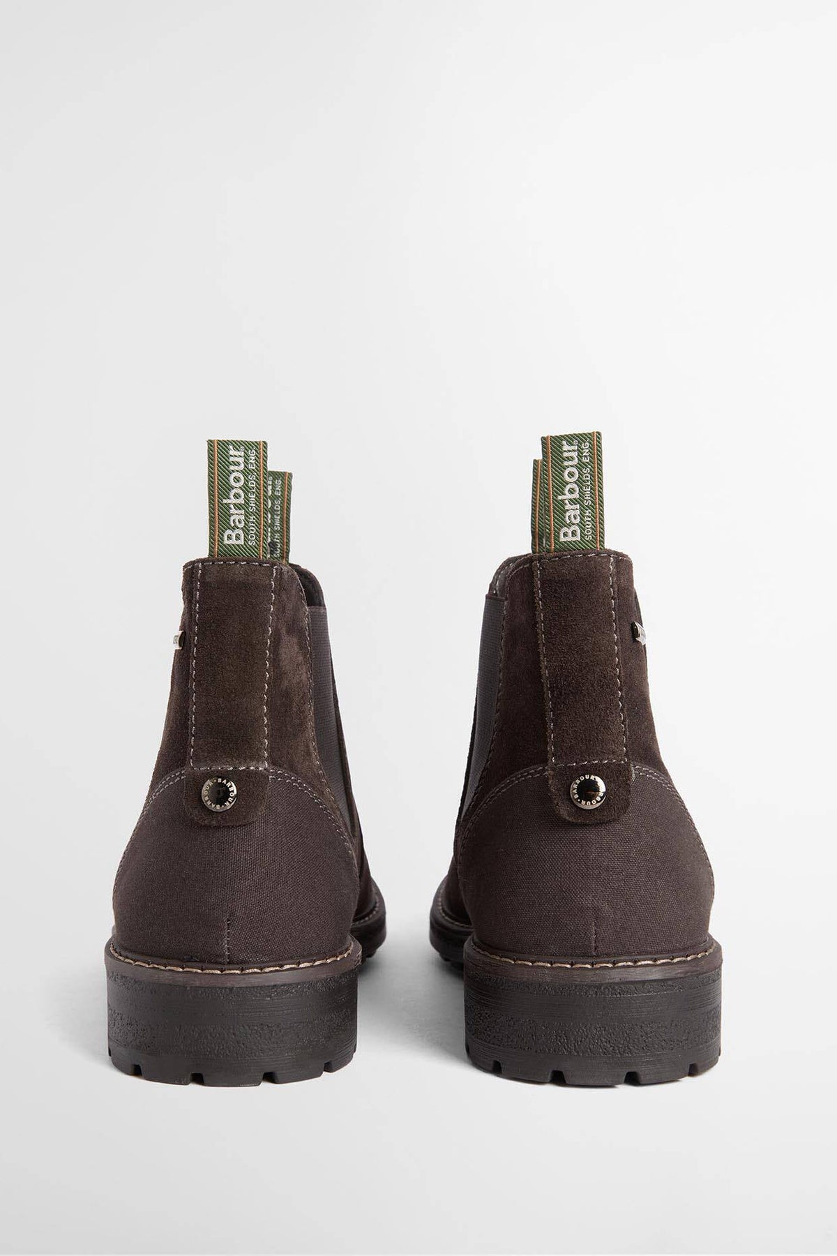 Barbour Embleton Waterproof Chelsea Boot - Brown Suede