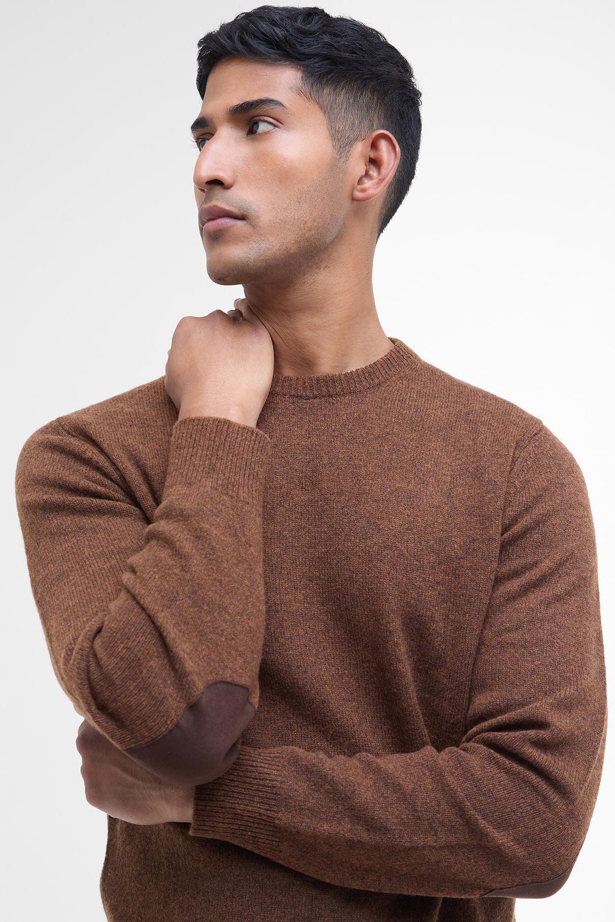 Barbour Essential Crew-Neck Jumper - Bracken