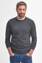 Barbour Essential Crew Neck Jumper - Charcoal