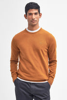 Barbour Essential Crew Neck Jumper - Dark Copper