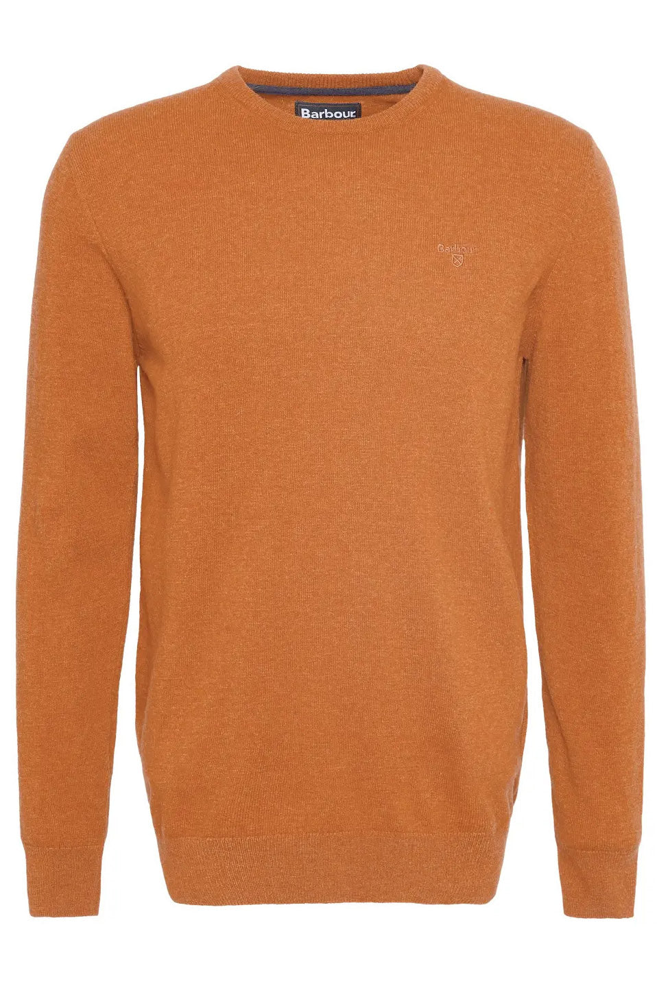 Barbour Essential Crew Neck Jumper - Dark Copper