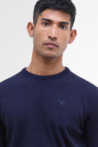 Barbour Essential Crew Neck Jumper - Navy