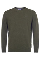 Barbour Essential Crew Neck Jumper - Seaweed