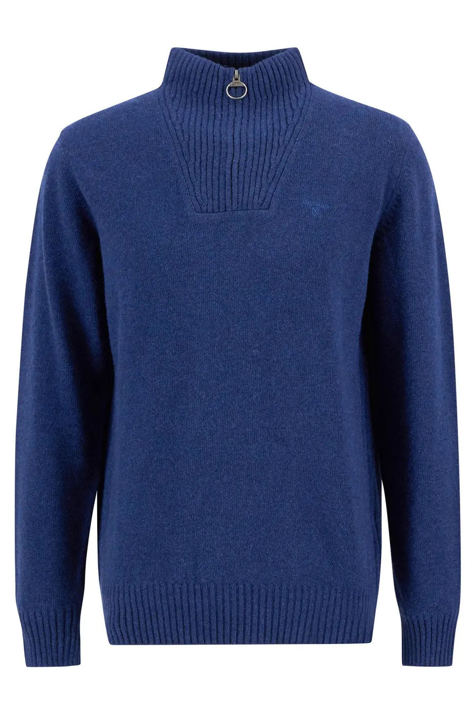 Barbour Essential Half-Zip Jumper - Atlantic Blue