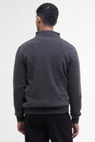 Barbour Essential Half-Zip Jumper - Charcoal