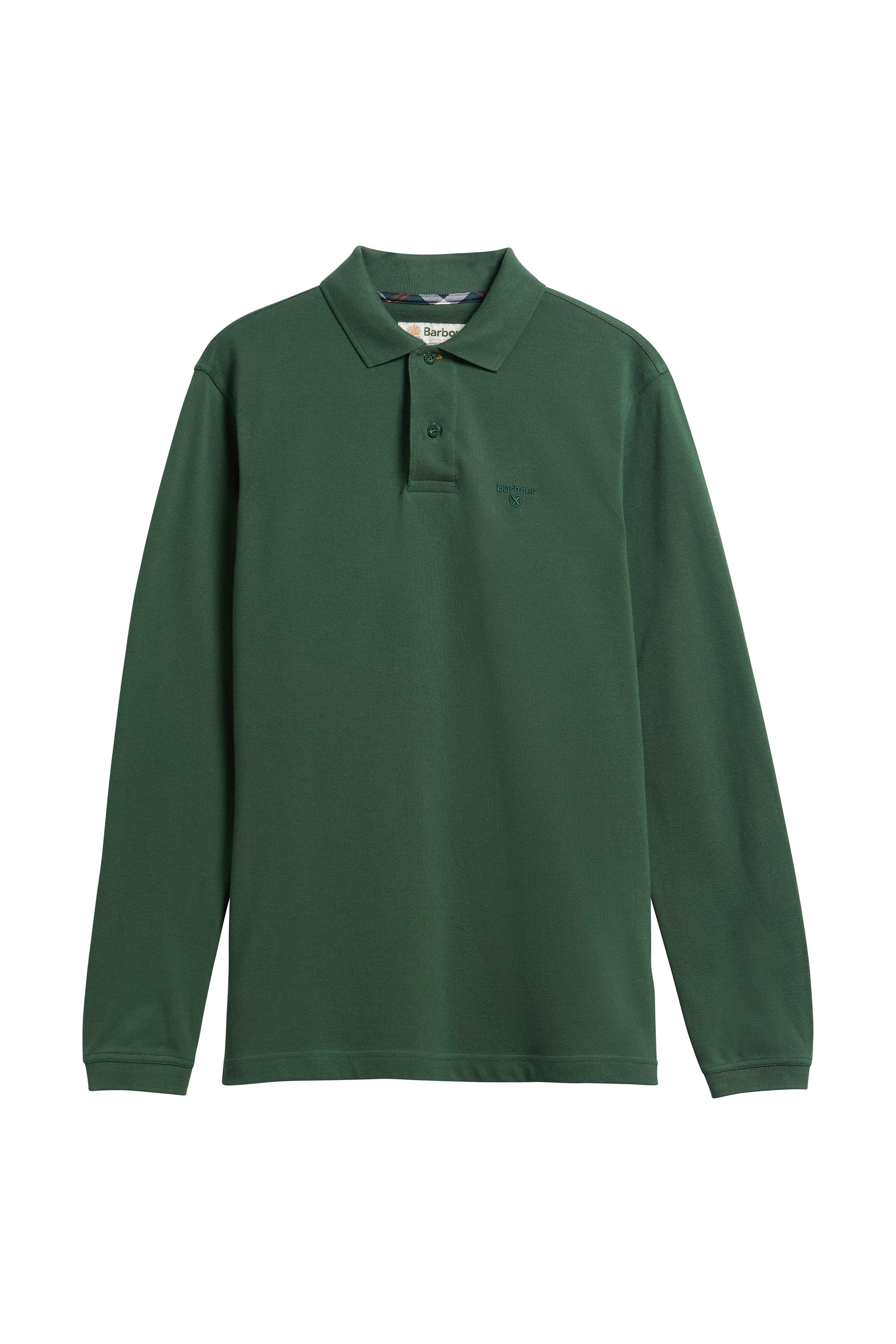 Barbour Essential Long Sleeve Polo - Sycamore