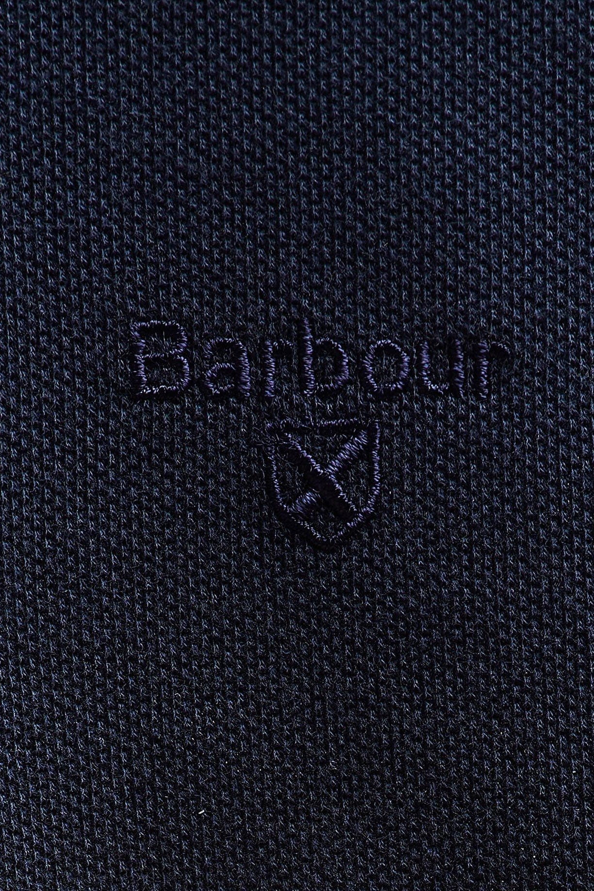 Barbour Essential Long Sleeve Sports Polo - Navy