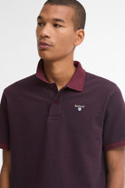 Barbour Essential Sport Polo - Bordeaux