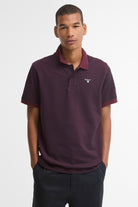 Barbour Essential Sport Polo - Bordeaux