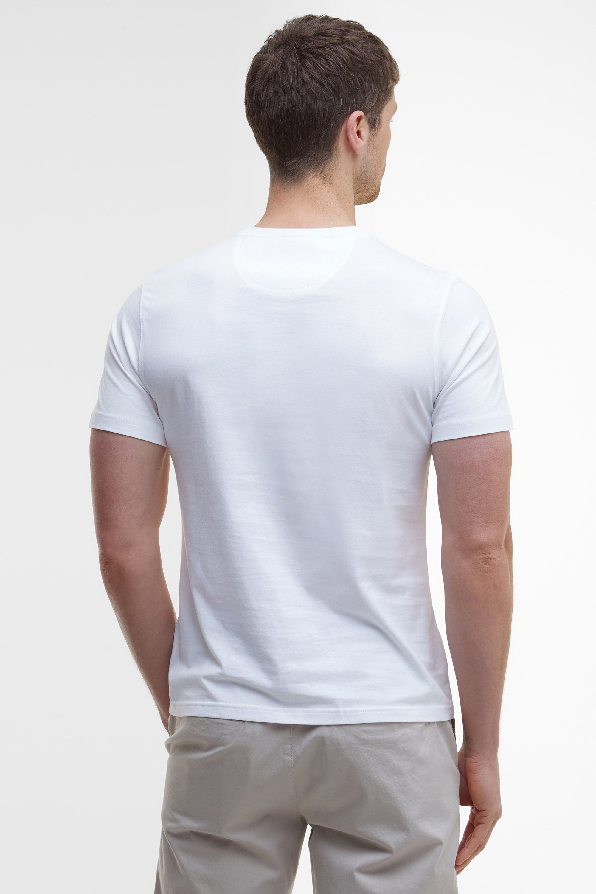 Barbour Essential Sports Tee - White