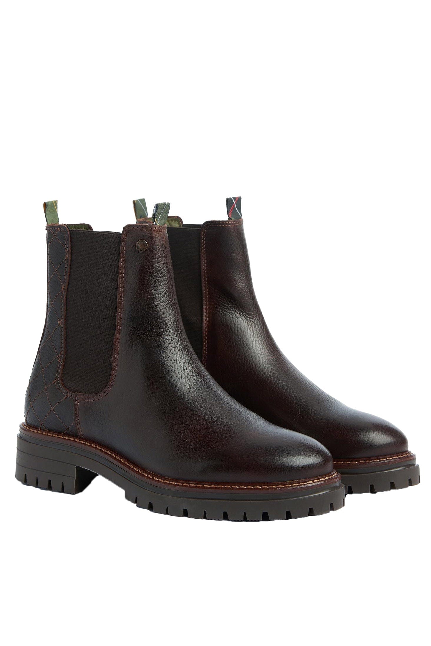 Barbour Evie Leather Boot - Brown