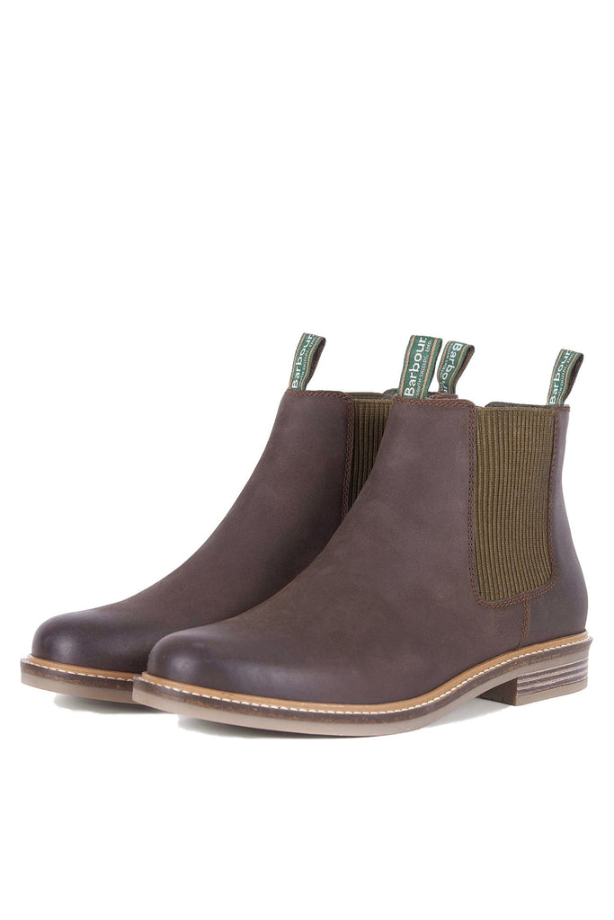 Barbour Farsley Chelsea Boots - Choco Leather