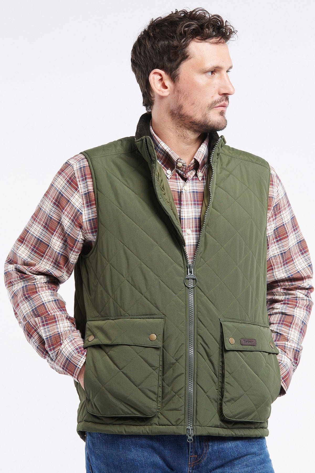 Barbour Fernwood Gilet - Sage