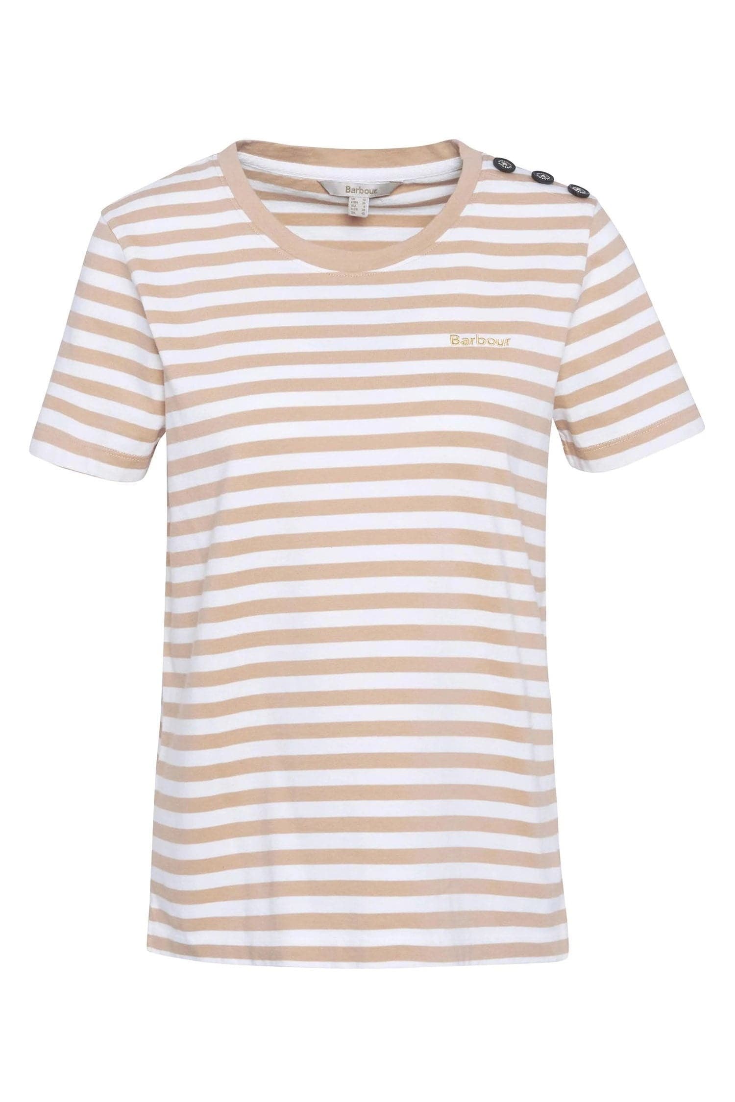 Barbour Ferryside Stripe T-Shirt - Toast
