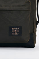 Barbour Field Waxed Backpack - Olive/Black UBA0714_OL71_OS