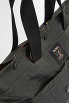 Barbour Field Waxed Tote Bag - Sage/Classic UBA0750_SG91_OS